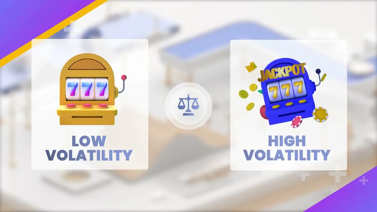 Comparaison du RTP et de la volatilité d'une machine à sous en argent réel