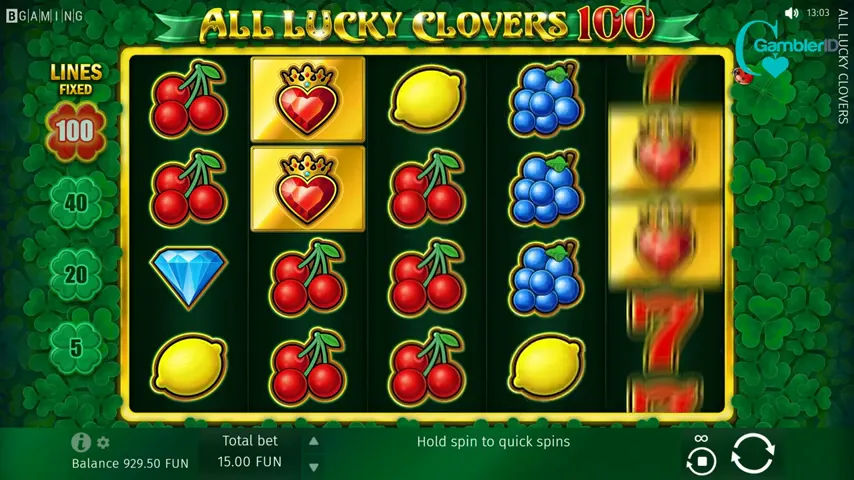 All Lucky Clovers 100