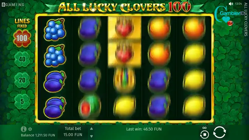 All Lucky Clovers 100
