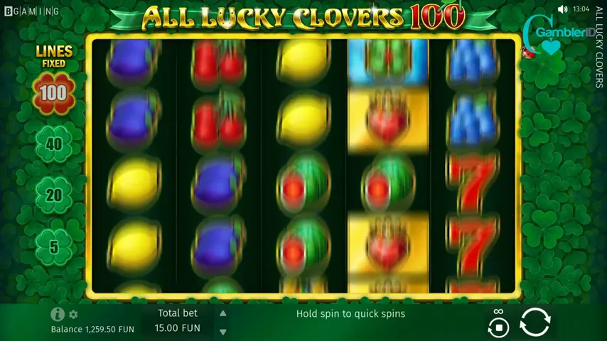 All Lucky Clovers 100